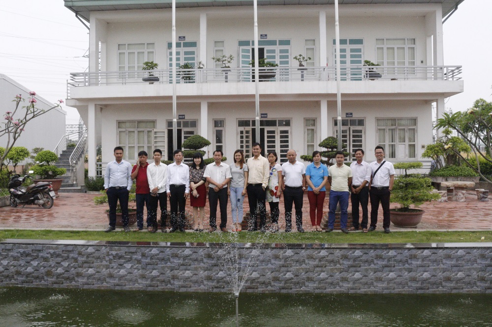 Hội doanh nhân Lại Việt thăm công ty TNHH Hải Quân