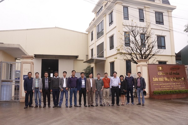 Hội doanh nhân Lại Việt thăm mô hình sản xuất máy biến thế Công Ty LAHACO