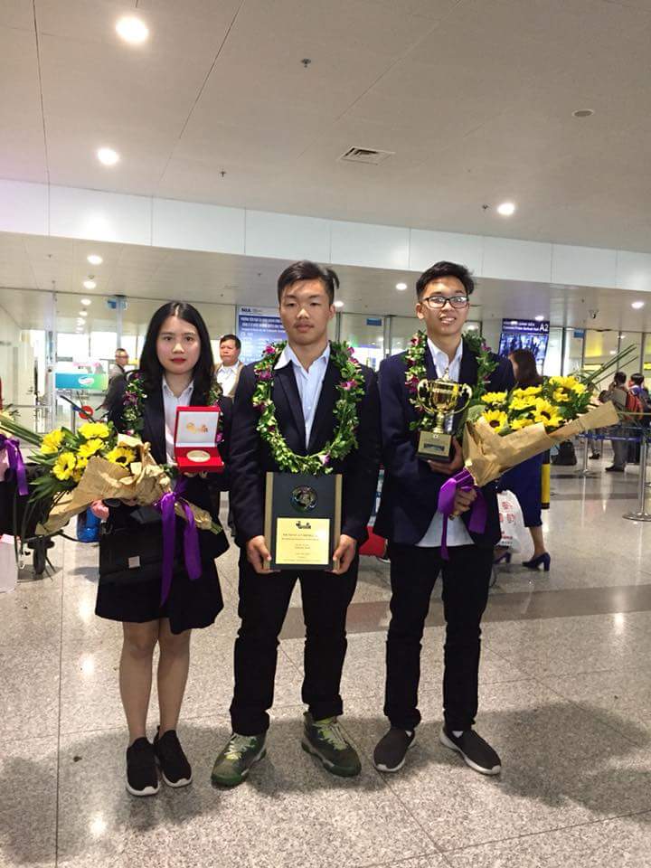 Lại Tuấn Dũng - Chàng học sinh say mê công nghệ đạt huy chương vàng quốc tế về sáng chế tại Đài Loan