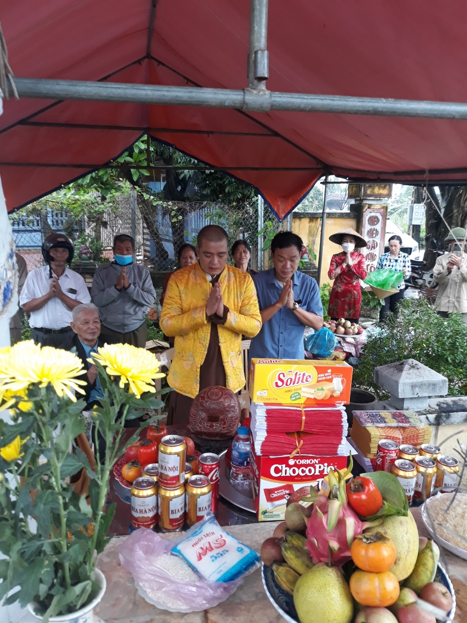 Lễ động thổ công trình  Cải tạo khuôn viên Lăng Mộ Đức Triệu Tổ Họ Lại Việt Nam