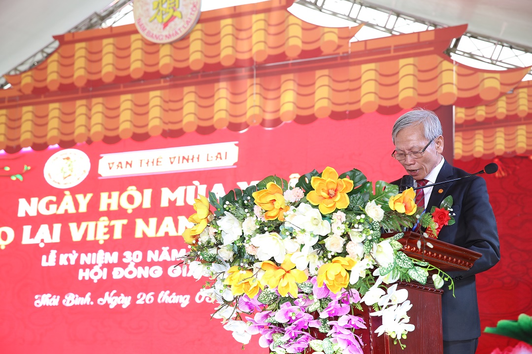Diễn văn Lễ Kỷ niệm 30 năm thành lập HĐGTHLVN và Ngày hội mùa xuân HLVN Lần thứ 6